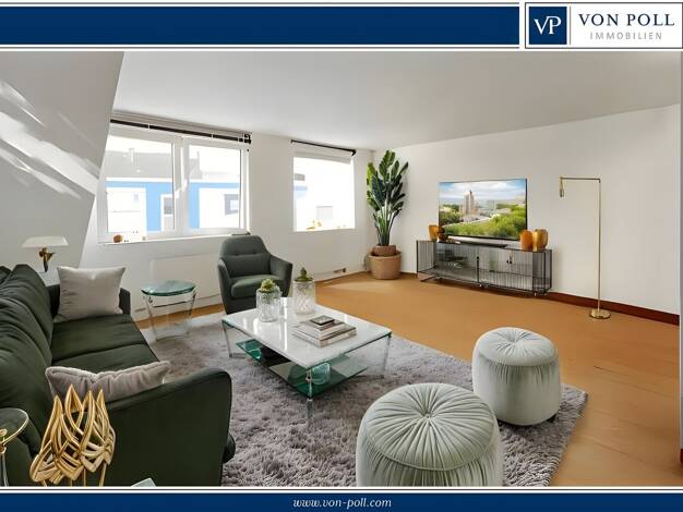 Wohnung zum Kauf 139.000 € 2 Zimmer 57 m² 4. Geschoss Altstadt Duisburg / Duissern 47058