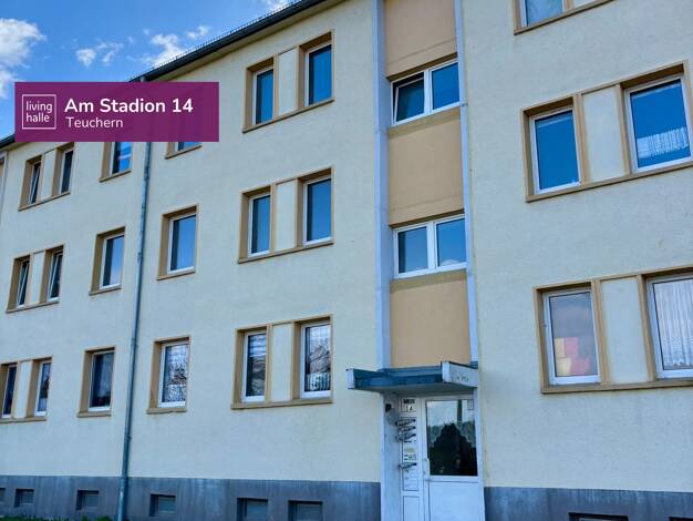 Wohnung zur Miete 399 € 4 Zimmer 67,1 m² 1. Geschoss Am Stadion 14 Teuchern 06682