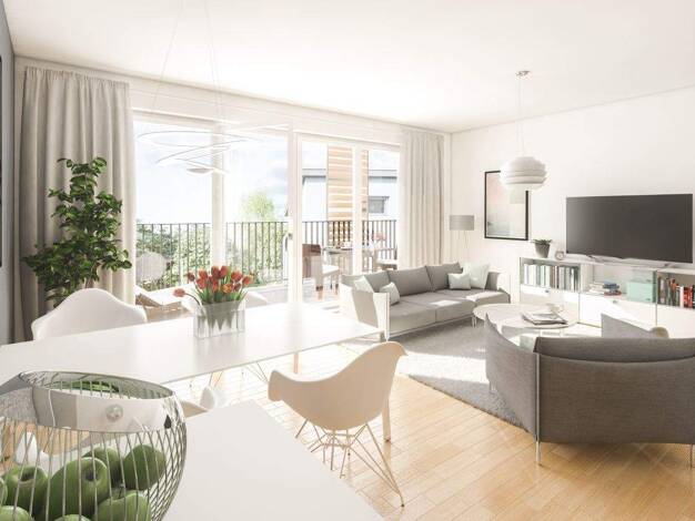 Wohnung zum Kauf - Neubau provisionsfrei 431.050 € 3 Zimmer 85,2 m² Vöhrenbacher Straße 49 Villingen Villingen-Schwenningen 78050