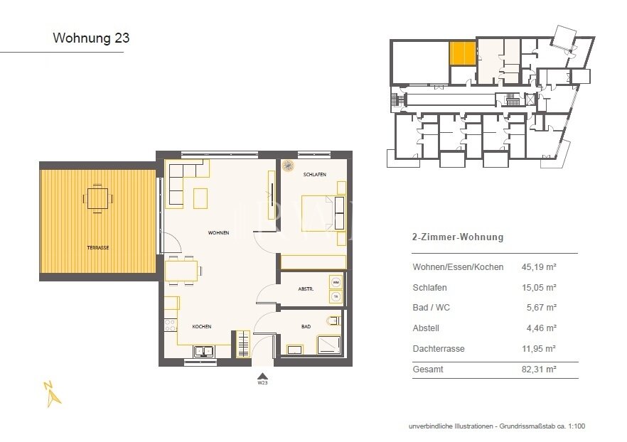 Wohnung zum Kauf 379.000 € 2 Zimmer 82,3 m²<br/>Wohnfläche Altensteig Altensteig 72213