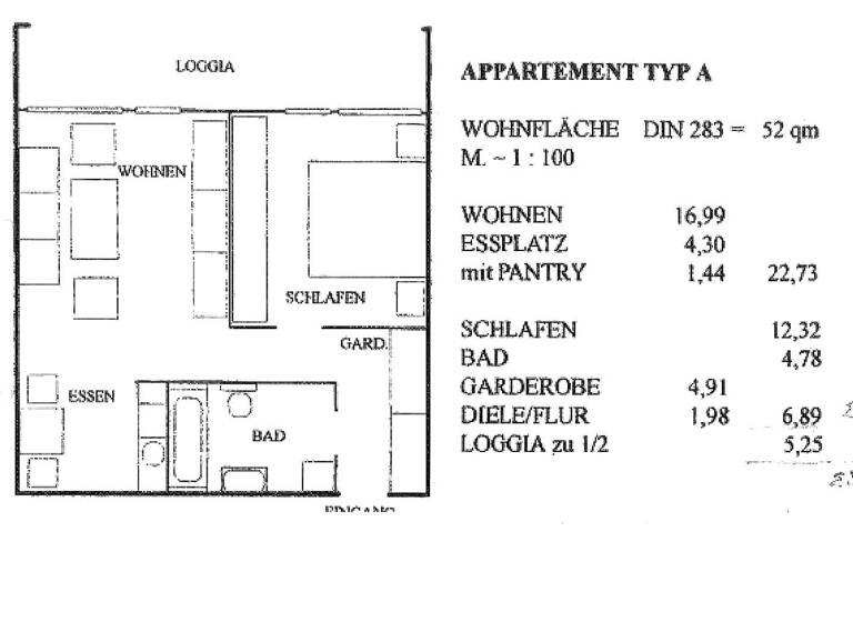 Wohnung zum Kauf 72.500 € 2 Zimmer 52 m² frei ab sofort Bad Harzburg 38667