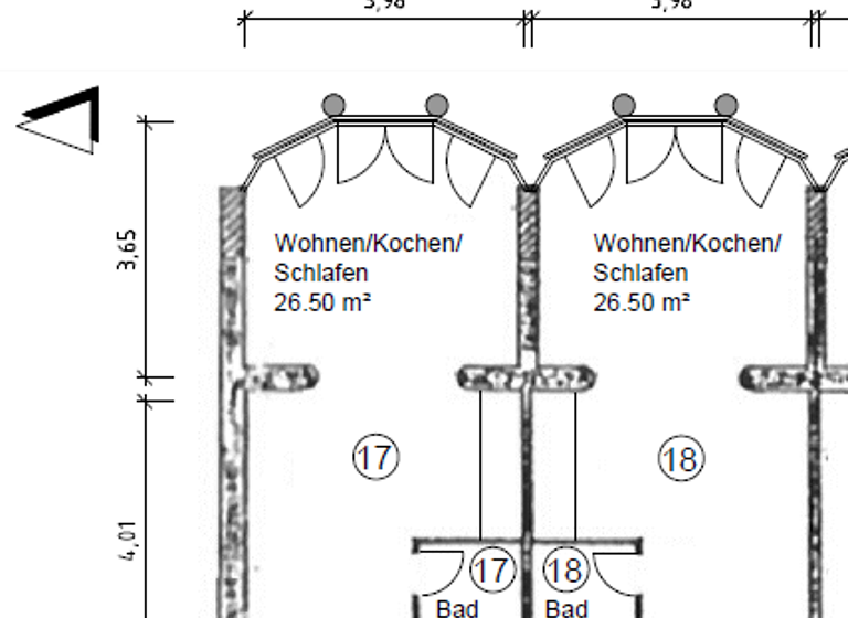 Studio zur Miete 250 € 1 Zimmer 29 m² 2. Geschoss Windischbergerdorf Cham 93413