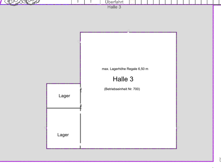 Lagerhalle zur Miete 6 € 1.992 m²<br/>Lagerfläche ab 1.992 m²<br/>Teilbarkeit Speldorf - Nordost Mülheim 45478