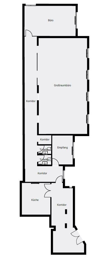 Bürofläche zur Miete 4.616 € 171 m²<br/>Bürofläche Von-der-Tannstr. 7 Schönfeldvorstadt München 80539