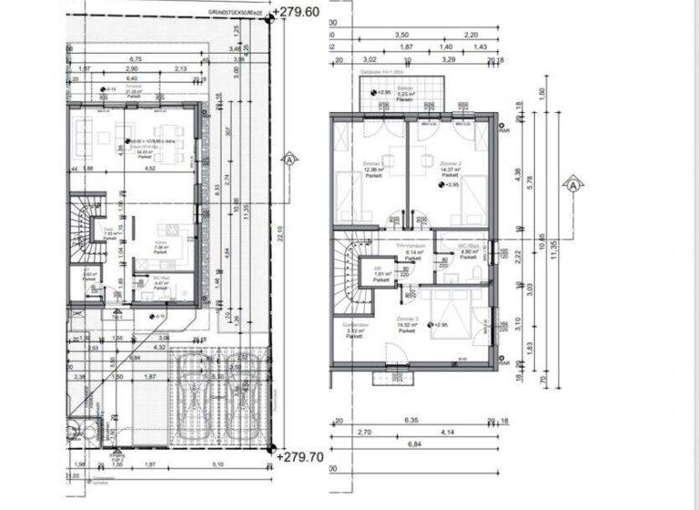 Doppelhaushälfte zum Kauf - Erstbezug 389.000 € 4 Zimmer 121,9 m² Katzelsdorf 2700