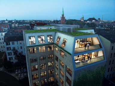 Atelier zur Miete 5.800 € 205 m² Bürofläche Moabit Berlin 10559