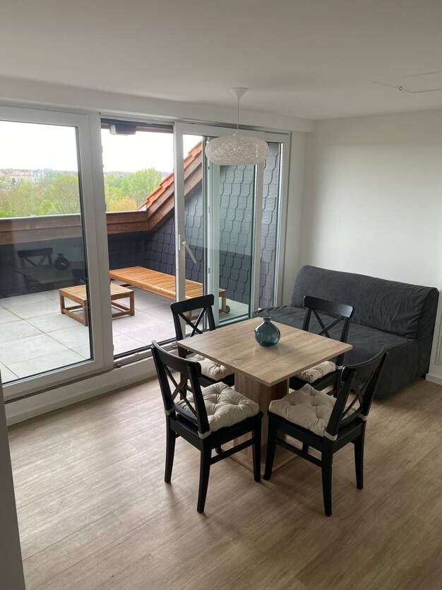 Studio zur Miete - Erstbezug 809 € 2 Zimmer 49 m² Dachgeschoss, 4. Geschoss frei ab sofort Zweenfurther Str. 1 Sellerhausen-Stünz Leipzig 04318