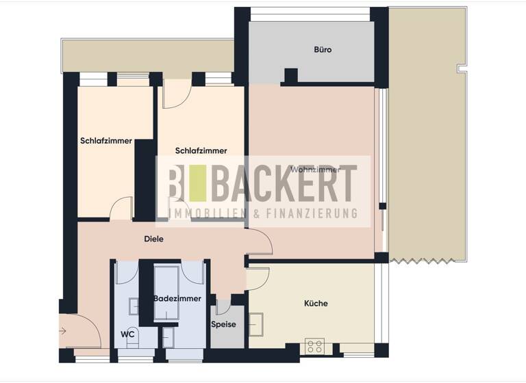 Wohnung zum Kauf 219.000 € 3,5 Zimmer 95,8 m² Petzmannsberg Kulmbach / Petzmannsberg 95326