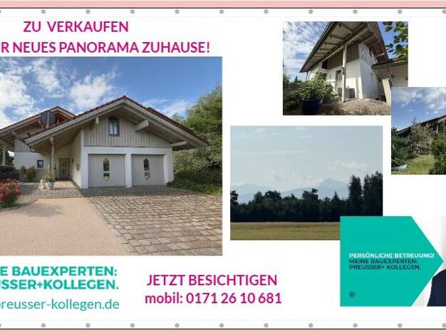 Einfamilienhaus zum Kauf 889.000 € 5,5 Zimmer 170 m² 1.350 m² Grundstück frei ab sofort Kienberg Kienberg 83361