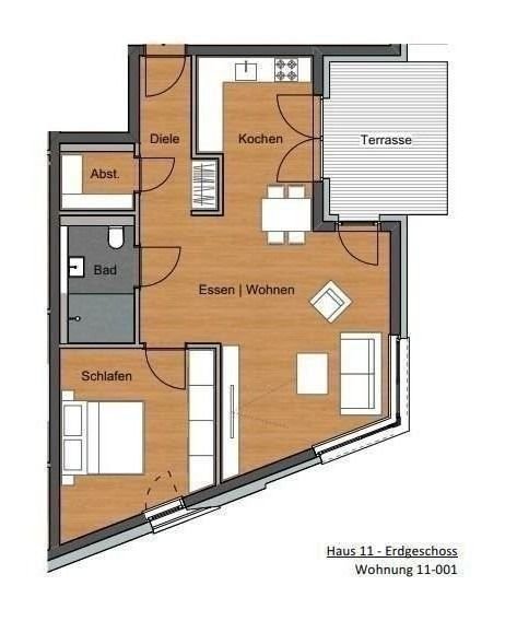 Wohnung zum Kauf provisionsfrei 362.000 € 2 Zimmer 72,3 m²<br/>Wohnfläche EG<br/>Geschoss Pappelallee 57 Euskirchen Euskirchen 53879