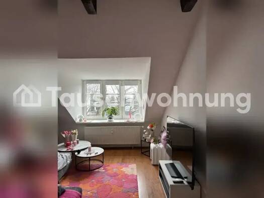 Maisonette zur Miete Tauschwohnung 800 € 2,5 Zimmer 52 m² 3. Geschoss Alsterdorf Hamburg 22301