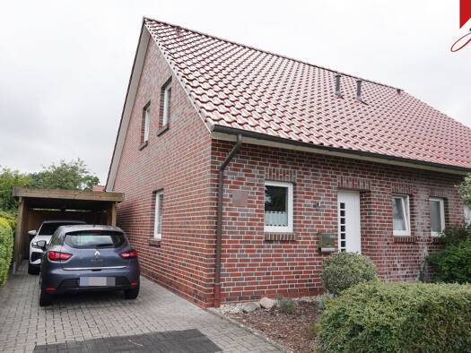 Doppelhaushälfte zur Miete 745 € 3 Zimmer 80 m² 185 m² Grundstück frei ab 01.10.2026 Popens Aurich 26605