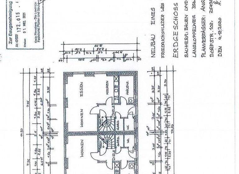 Doppelhaushälfte zum Kauf provisionsfrei 610.000 € 5 Zimmer 108 m² 161 m² Grundstück Halstenbek 25469