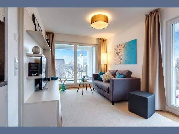 Wohnung zur Miete Wohnen auf Zeit 1.950 € 2 Zimmer 51 m² frei ab 01.04.2026 Milbertshofen-Am Hart München 80937