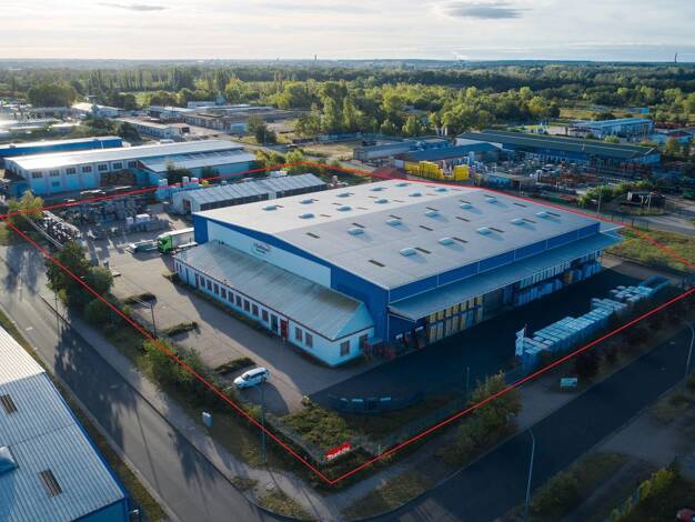 Lagerhalle zum Kauf provisionsfrei 1.500.000 € 12.188 m² Lagerfläche Dämmstoffstraße 1 Wolfen Bitterfeld-Wolfen 06766