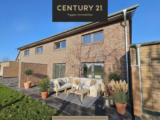 Doppelhaushälfte zur Miete - Erstbezug 1.200 € 4 Zimmer 128,7 m² 466 m² Grundstück Rodewald 31637