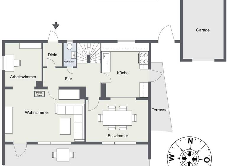 Einfamilienhaus zum Kauf 849.000 € 6 Zimmer 151 m² 797 m² Grundstück Reinhausen Regensburg 93059