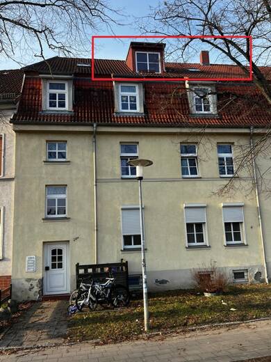 Wohnung zum Kauf 95.000 € 2 Zimmer 48,4 m² Dachgeschoss Güstrow Güstrow 18273