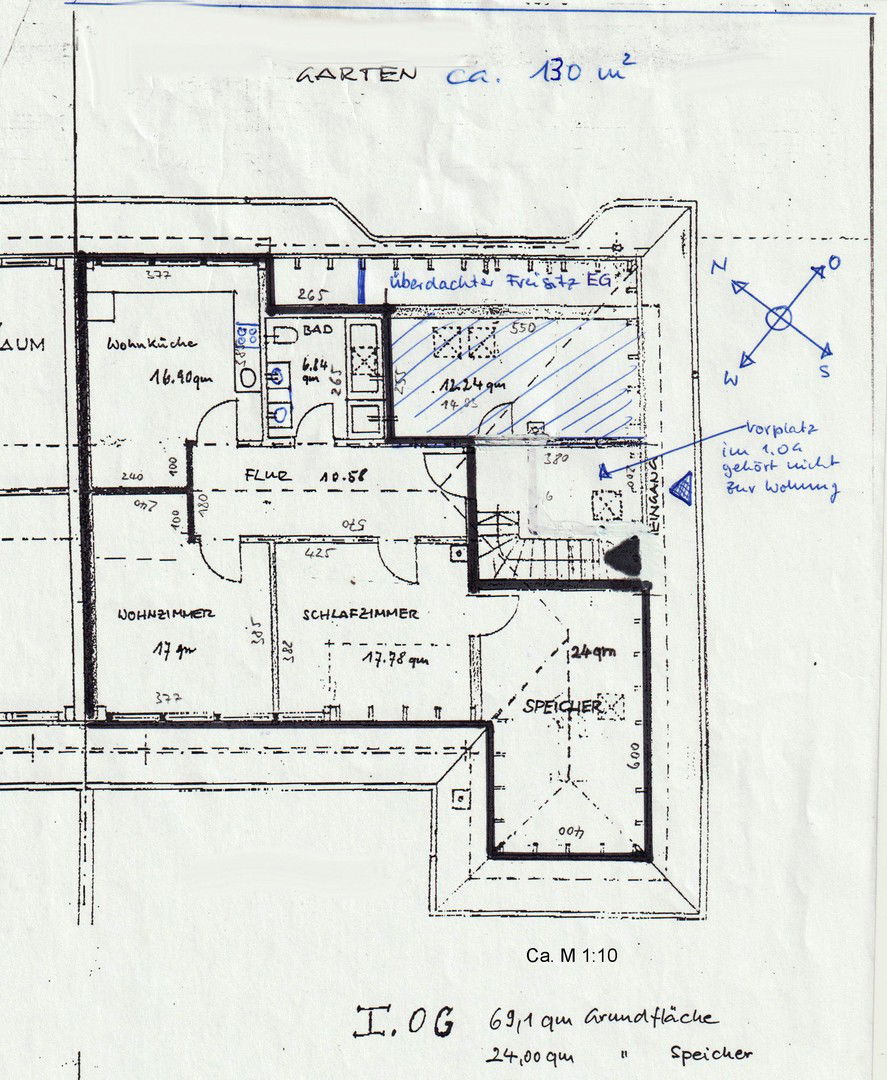 Wohnung zur Miete 1.050 € 3 Zimmer 70 m²<br/>Wohnfläche 1.<br/>Geschoss Sonnwendstrasse 25 Krailling Krailling 82152