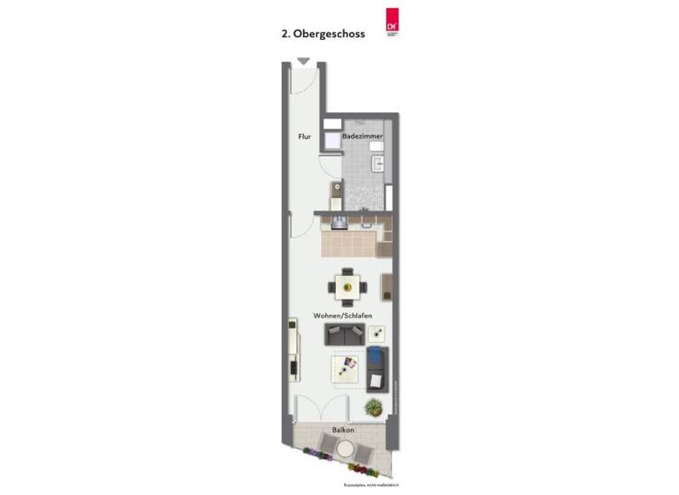 Wohnung zur Miete 750 € 1 Zimmer 49,4 m²<br/>Wohnfläche 2.<br/>Geschoss 15.05.2025<br/>Verfügbarkeit Leipziger Straße 35 Leipziger Vorstadt Dresden 01097
