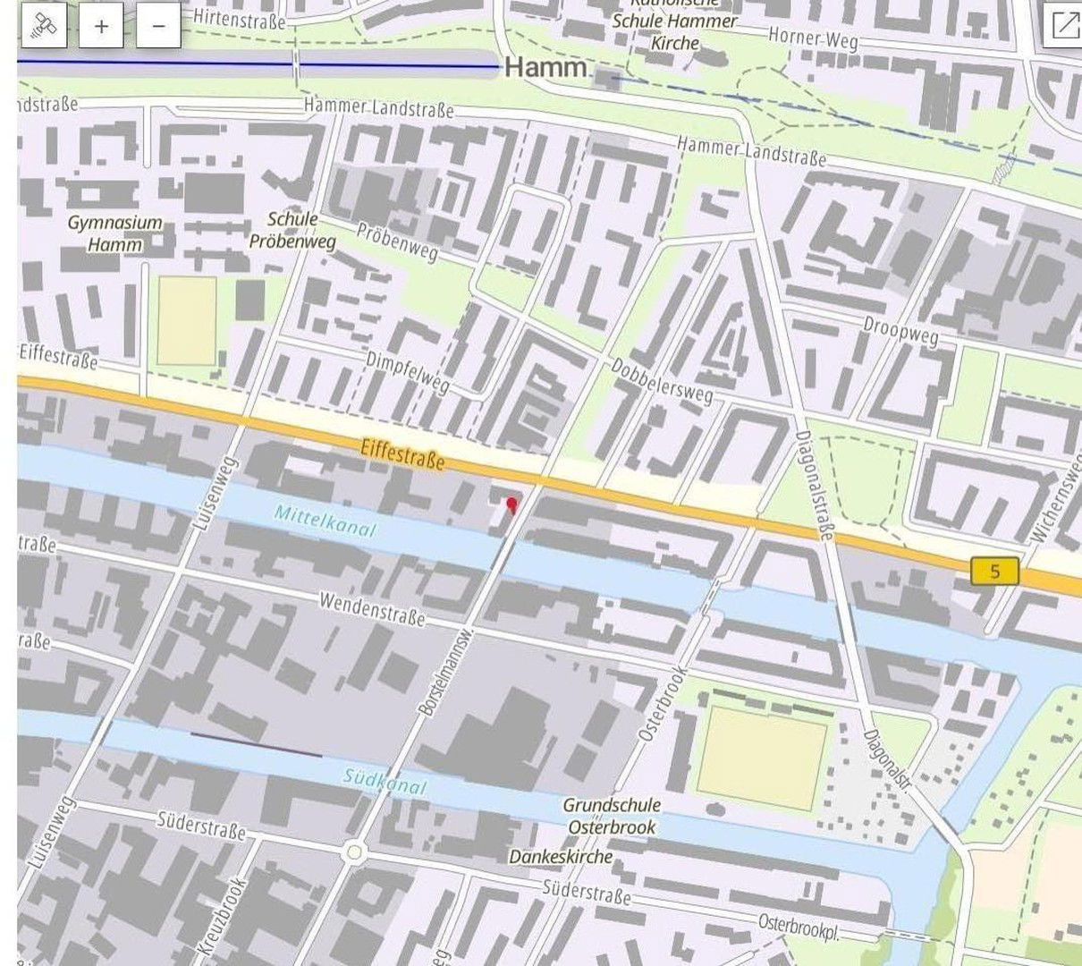 Wohnung zum Kauf provisionsfrei 285.000 € 2 Zimmer 63 m²<br/>Wohnfläche 1.<br/>Geschoss Borstelmannsweg 74 Hamm Hamburg Hamm 20537