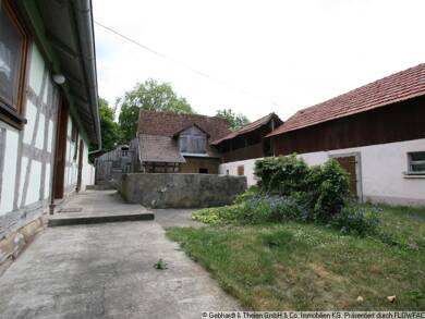 Bauernhaus zum Kauf 134.000 € 4 Zimmer 70 m² 4.176 m² Grundstück Wüstgasse 2 - 4 Alsleben Trappstadt 97633