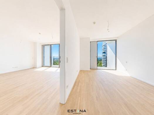 Wohnung zur Miete - Erstbezug 1.276 € 2 Zimmer 49,9 m² 34. Geschoss frei ab 01.11.2026 Donau-City-Straße Donaustadt 1220