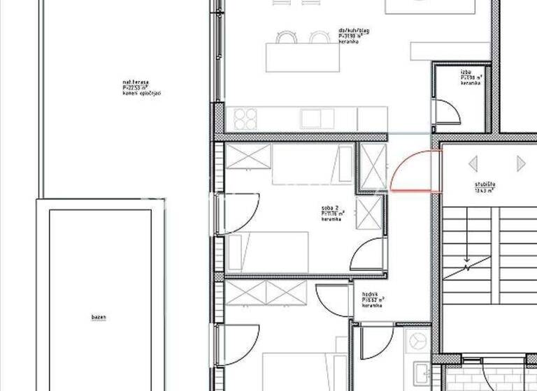 Wohnung zum Kauf 361.120 € 2 Zimmer 77 m² Vinjerac Posedarje