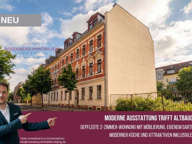 Wohnung zur Miete 800 € 2 Zimmer 47,6 m² EG frei ab 01.11.2026 Oelßnerstraße 17 Mockau-Süd Leipzig 04357