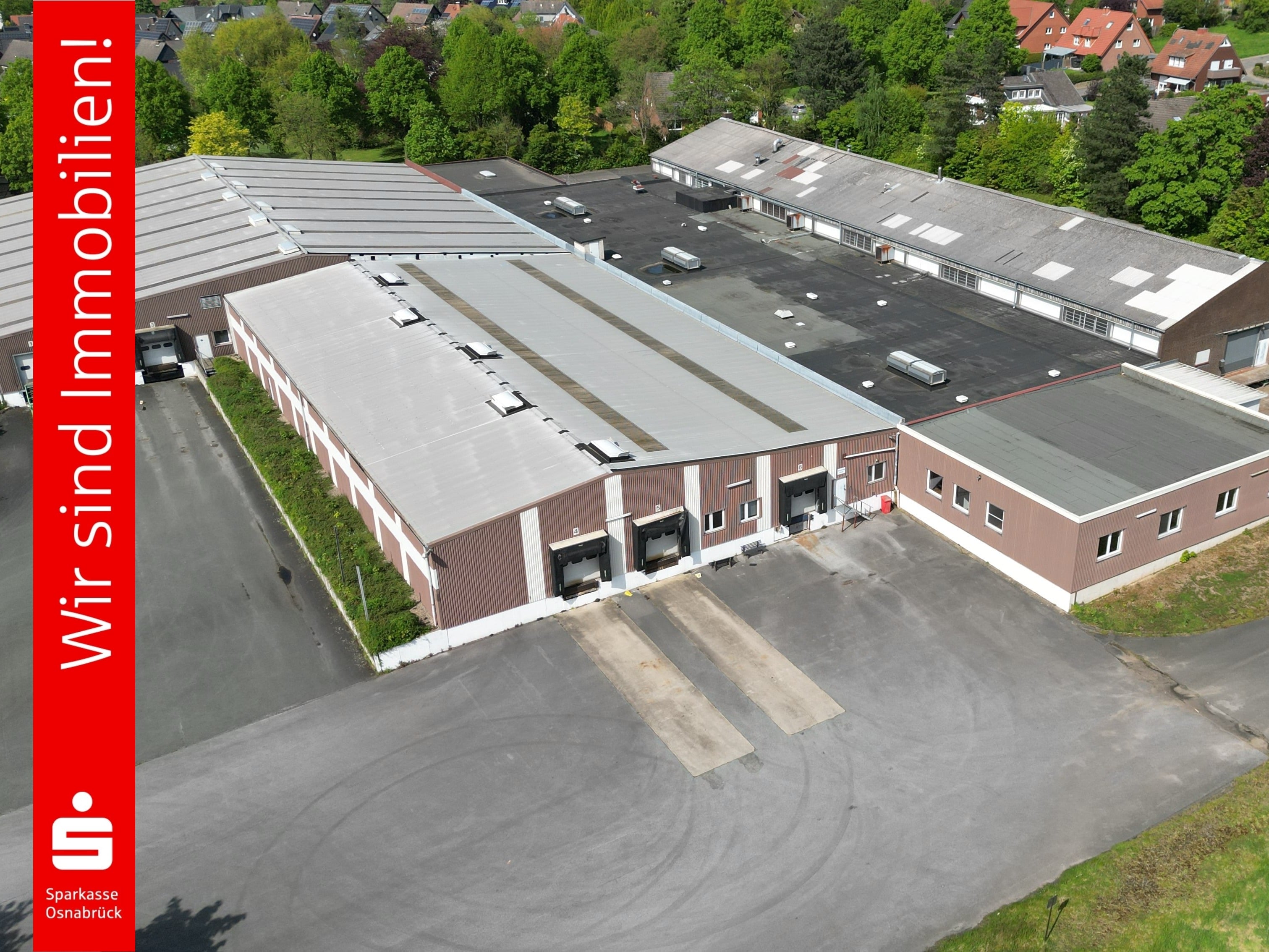 Lagerhalle zur Miete provisionsfrei 5.862 m²<br/>Lagerfläche ab 565 m²<br/>Teilbarkeit Mettingen Mettingen 49497