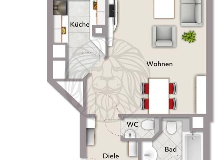 Wohnung zum Kauf 259.000 € 3 Zimmer 63 m² Idstein 65510