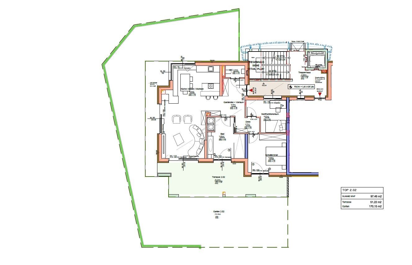 Wohnung zum Kauf 402.873 € 3 Zimmer 97,3 m²<br/>Wohnfläche Leibnitz 8430