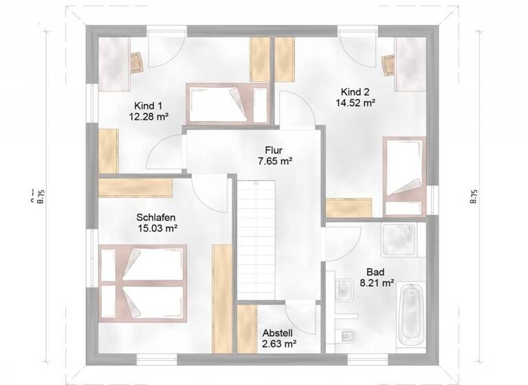 Haus zum Kauf provisionsfrei 479.000 € 5 Zimmer 124 m² 888 m² Grundstück Loiching 84180