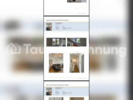 Wohnung zur Miete Tauschwohnung 520 € 2 Zimmer 52 m² 5. Geschoss Oberbilk Düsseldorf 40225