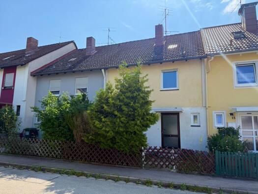 Reihenmittelhaus zur Miete 900 € 5 Zimmer 125 m² 166 m² Grundstück Sachsen Sachsen bei Ansbach 91623