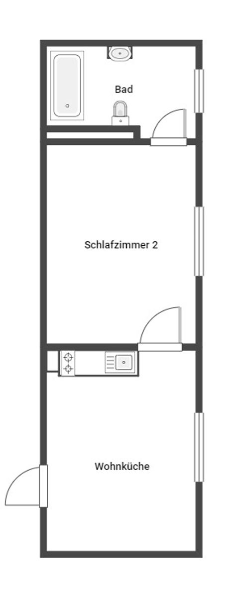 Wohnung zum Kauf 49.999 € 2 Zimmer 31,2 m²<br/>Wohnfläche 1.<br/>Geschoss Sankt Englmar Sankt Englmar 94379