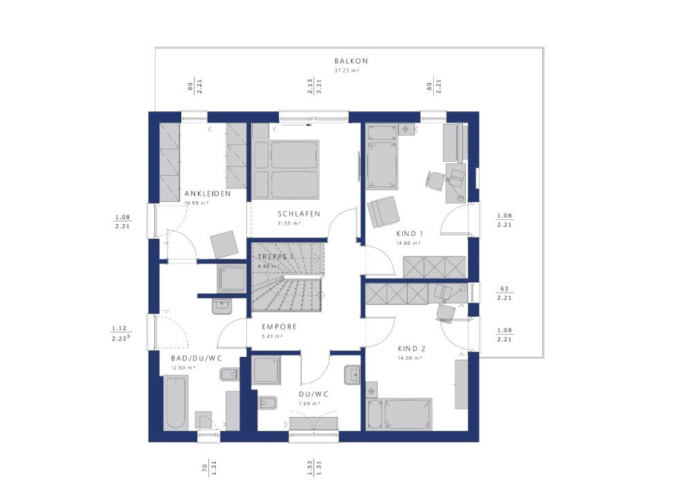 Einfamilienhaus zum Kauf provisionsfrei 508.156 € 5 Zimmer 166 m²<br/>Wohnfläche 744 m²<br/>Grundstück Westewitz Petersberg 06193