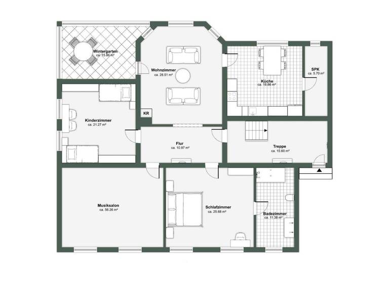Villa zum Kauf 825.000 € 8 Zimmer 310,1 m² 3.673 m² Grundstück Joachimsthal 16247