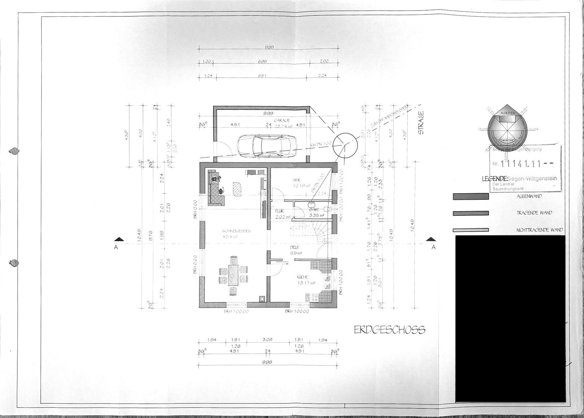 Einfamilienhaus zum Kauf 423.000 € 5 Zimmer 155 m²<br/>Wohnfläche 440 m²<br/>Grundstück Obersdorf Wilnsdorf 57234