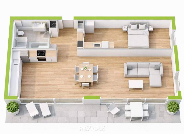 Wohnung zur Miete 970 € 2 Zimmer 62 m² Imst 6460