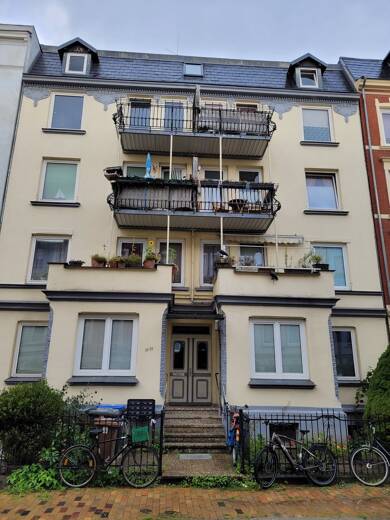 Wohnung zur Miete 540 € 2,5 Zimmer 54 m² 3. Geschoss Segebergstraße 21-23 Holstentor - Nord Lübeck 23554