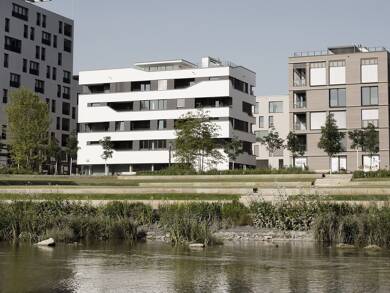 Wohnung zur Miete 1.150 € 3 Zimmer 77,2 m² 1. Geschoss frei ab 01.09.2025 Am Neckaruferpark 3 Heilbronn Heilbronn 74076