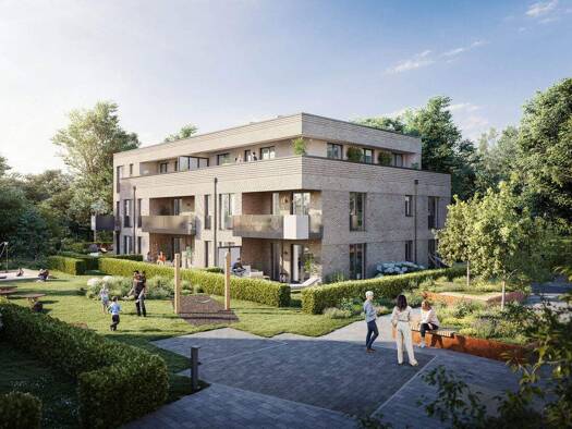 Wohnung zum Kauf - Neubau provisionsfrei 499.000 € 2 Zimmer 60,6 m² EG Friedrich-Kirsten-Straße 35 Wellingsbüttel Hamburg-Poppenbüttel 22391