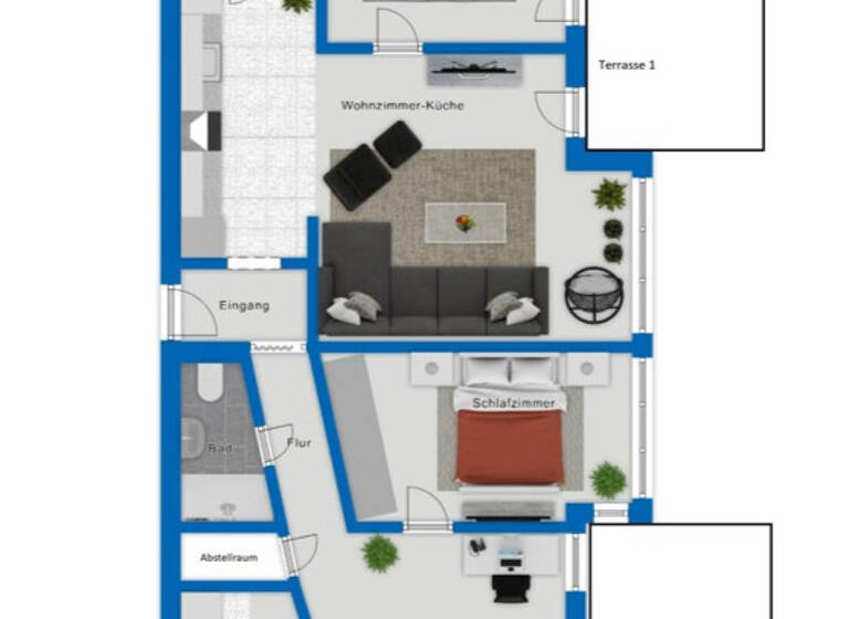 Wohnung zum Kauf 279.000 € 4 Zimmer 109,3 m² EG Westheim Rosengarten 74538