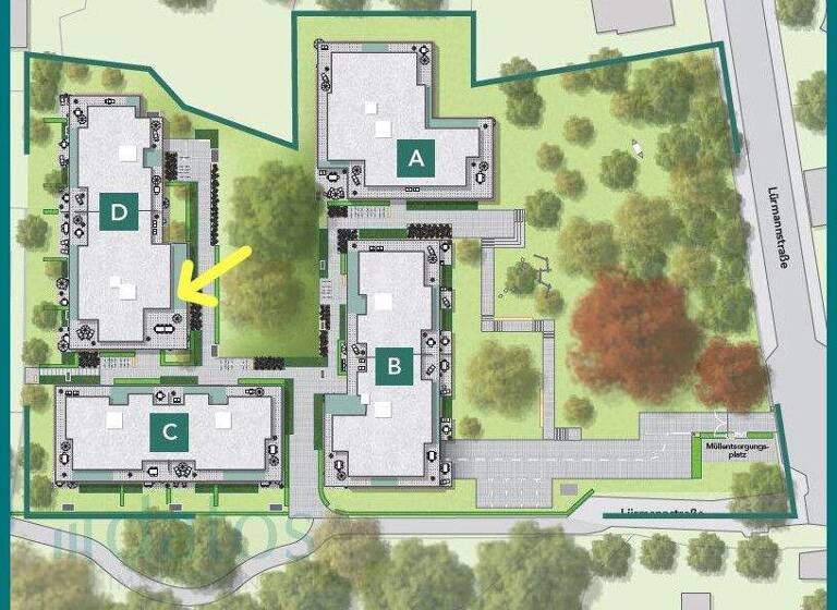 Penthouse zur Miete - Erstbezug 2.650 € 4 Zimmer 154,5 m² EG Westerberg Osnabrück 49076