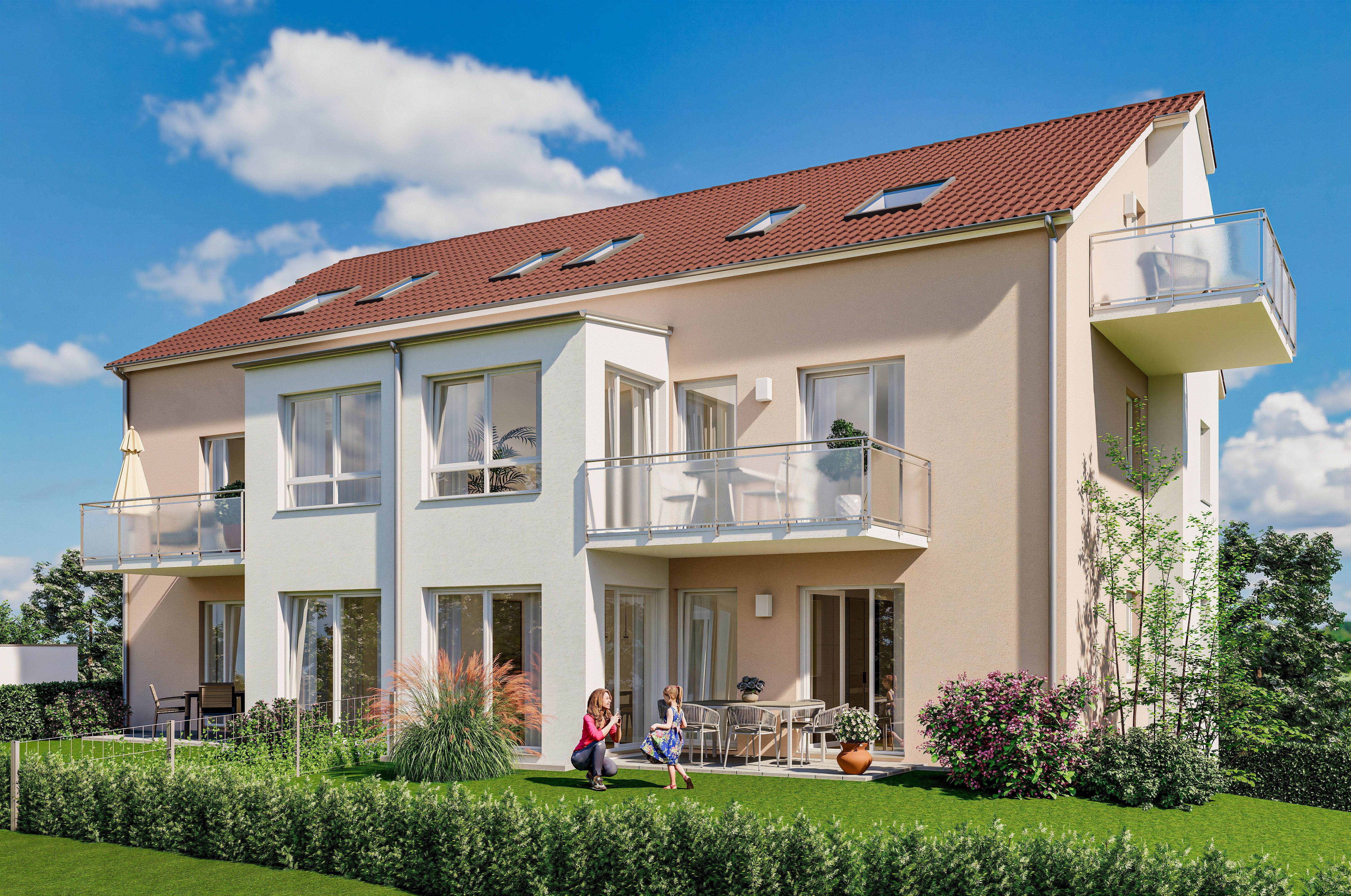 Terrassenwohnung zum Kauf provisionsfrei 554.900 € 3 Zimmer 85 m²<br/>Wohnfläche EG<br/>Geschoss Oberisling - Graß Regensburg 93053