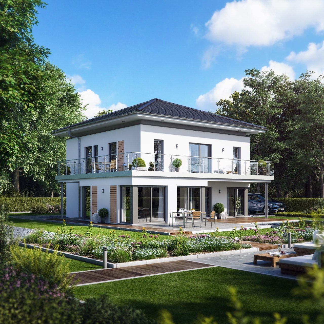 Villa zum Kauf provisionsfrei 874.300 € 6 Zimmer 182 m²<br/>Wohnfläche 550 m²<br/>Grundstück Hermannstein Wetzlar 35586