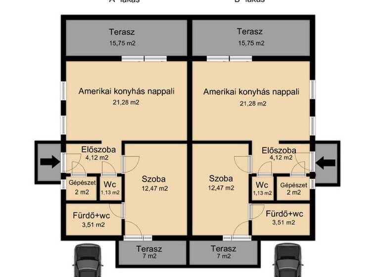Einfamilienhaus zum Kauf 175.000 € 2 Zimmer 55 m² 192 m² Grundstück frei ab sofort Szentkirályszabadja 8225