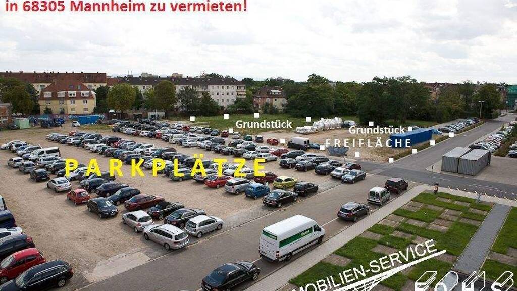 Gewerbegrundstück zur Miete 3,50 € 850 m² Grundstück frei ab sofort Waldhof Mannheim 68305