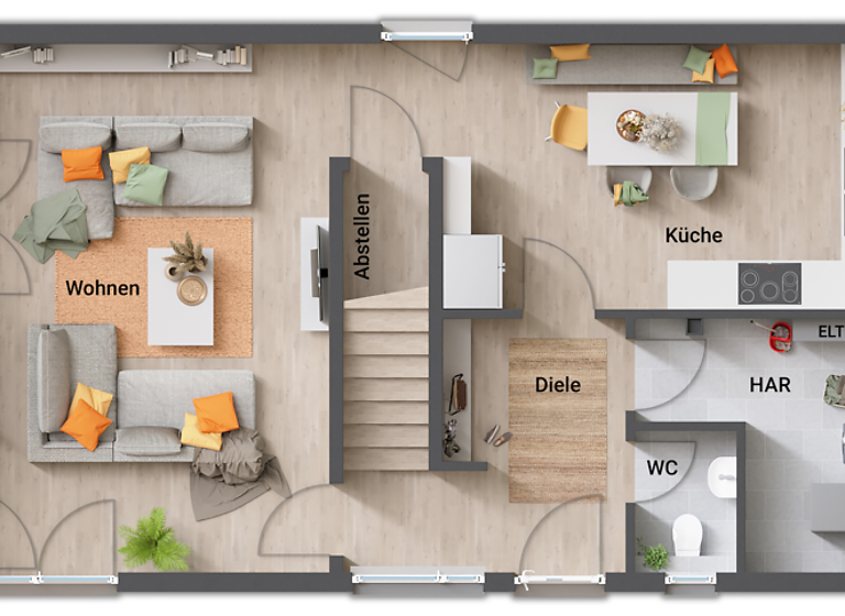 Einfamilienhaus zum Kauf - Erstbezug provisionsfrei 345.510 € 4 Zimmer 136 m² Wellen 39167